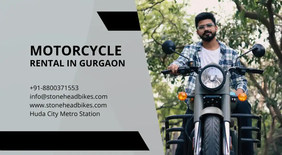 motorcycle rental in Gurgaon