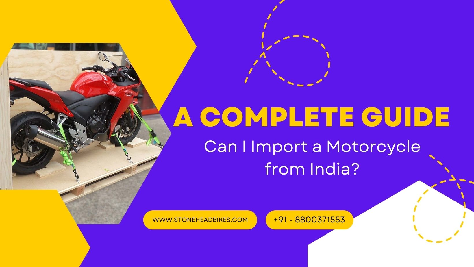 Motorcycle from India