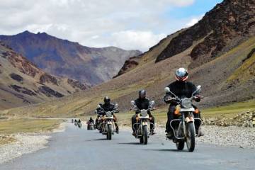 Bike in Leh Ladakh