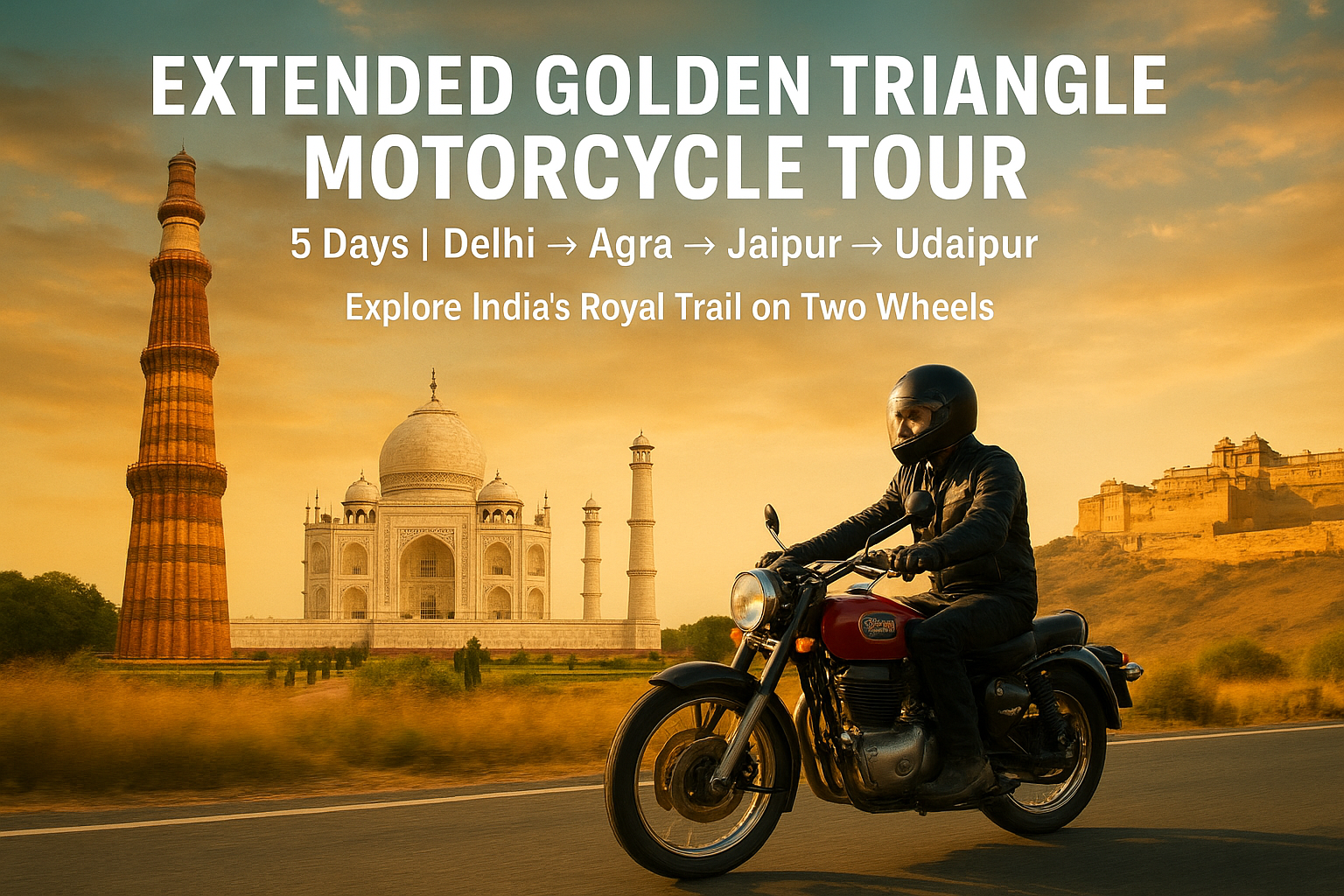 Golden Triangle Motorcycle Tour