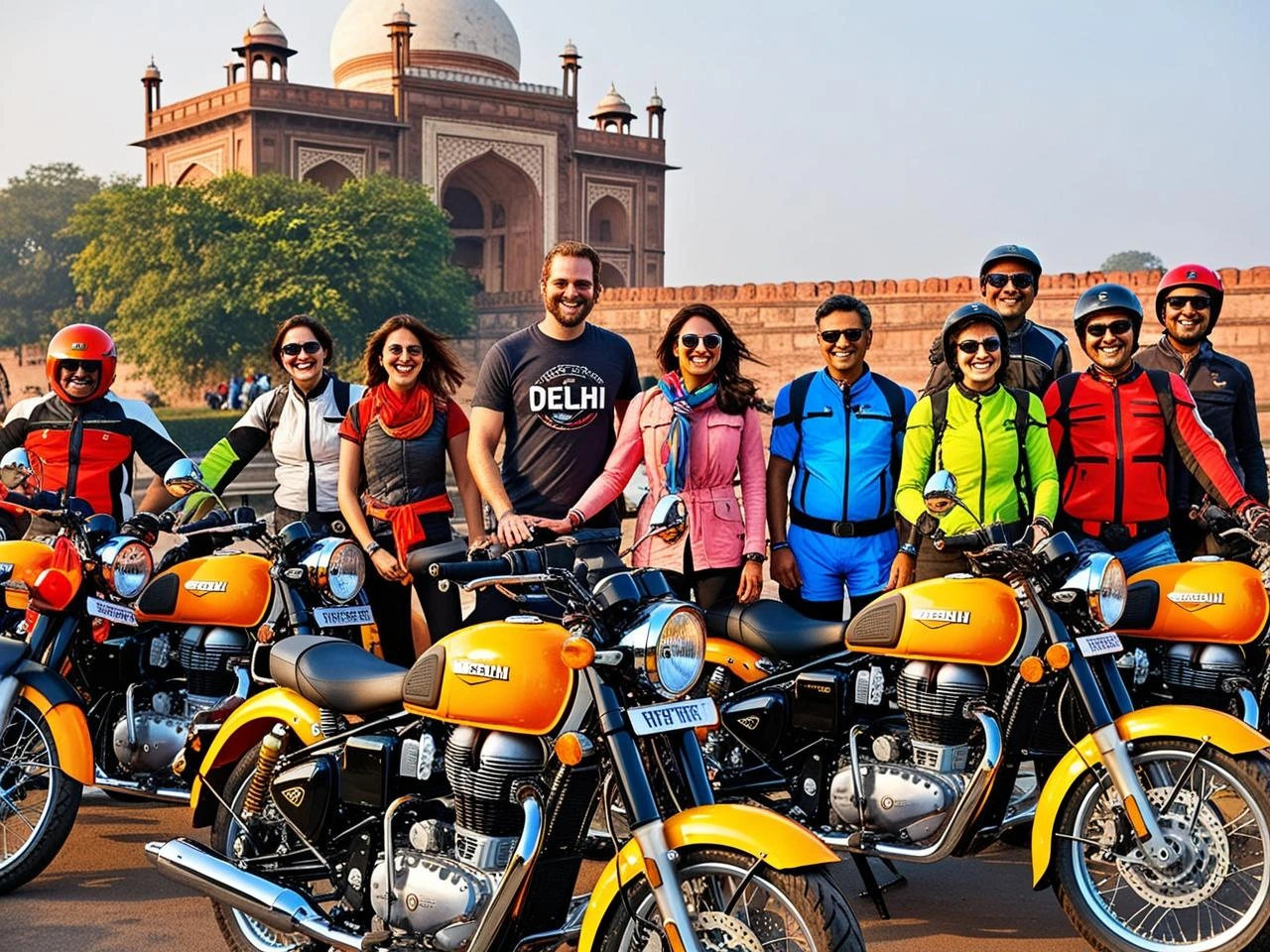 Motorcycle Rental for Group