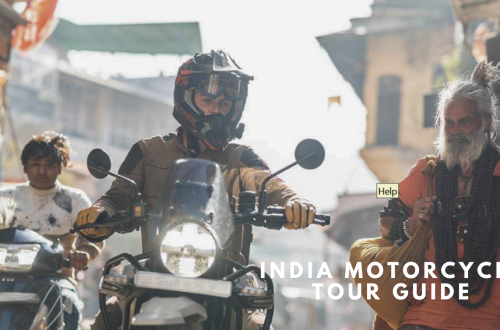 Exploring India’s vibrant markets and cultural sites during a motorcycle road trip