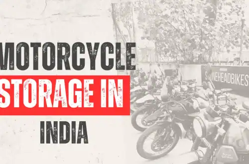 motorcycle storage in India for foreign riders
