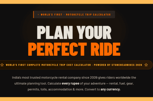 motorcycle trip cost in India 2026