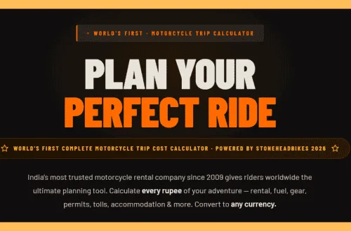 motorcycle trip cost in India 2026