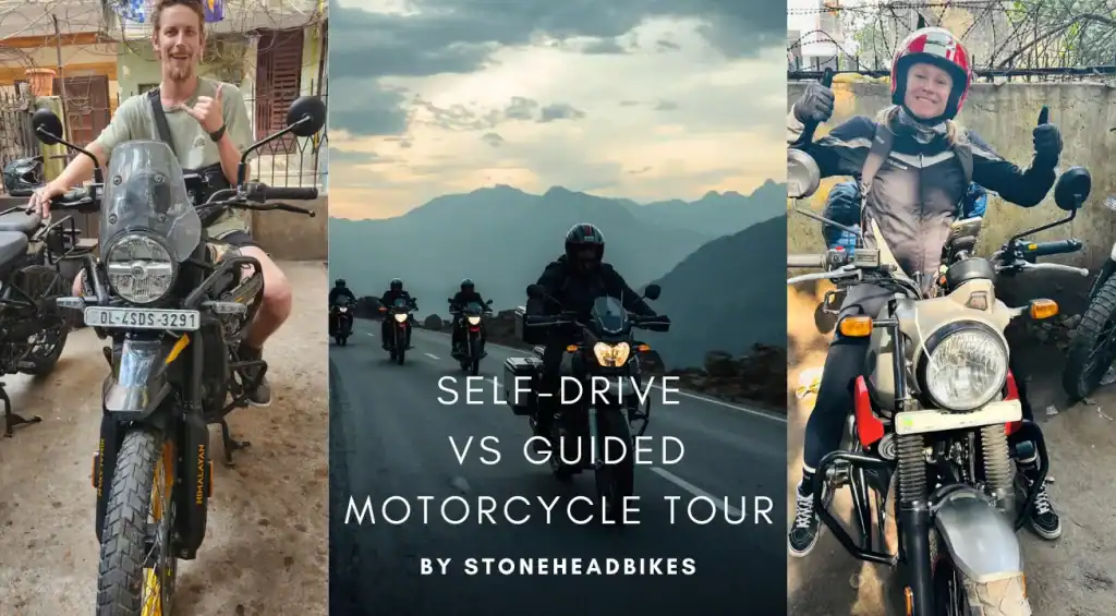 Self-Drive vs Guided Motorcycle Tour India: 2026 Guide